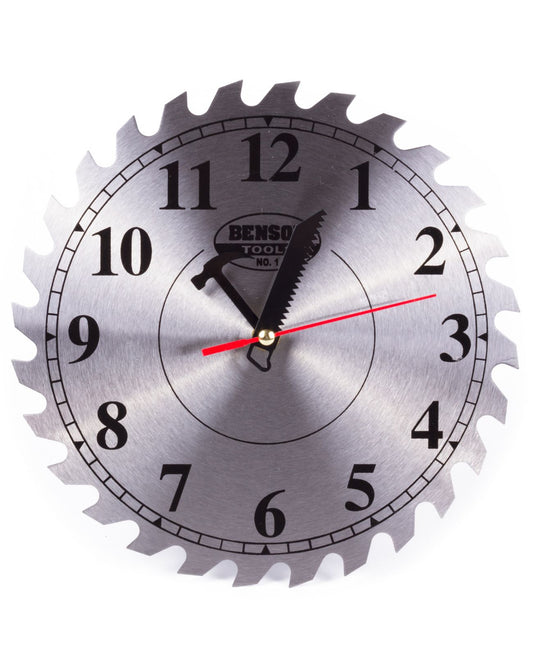 Wanduhr Bürouhr Werkstattuhr Designuhr Kreissägeblatt Uhr Wohnzimmer Küchen