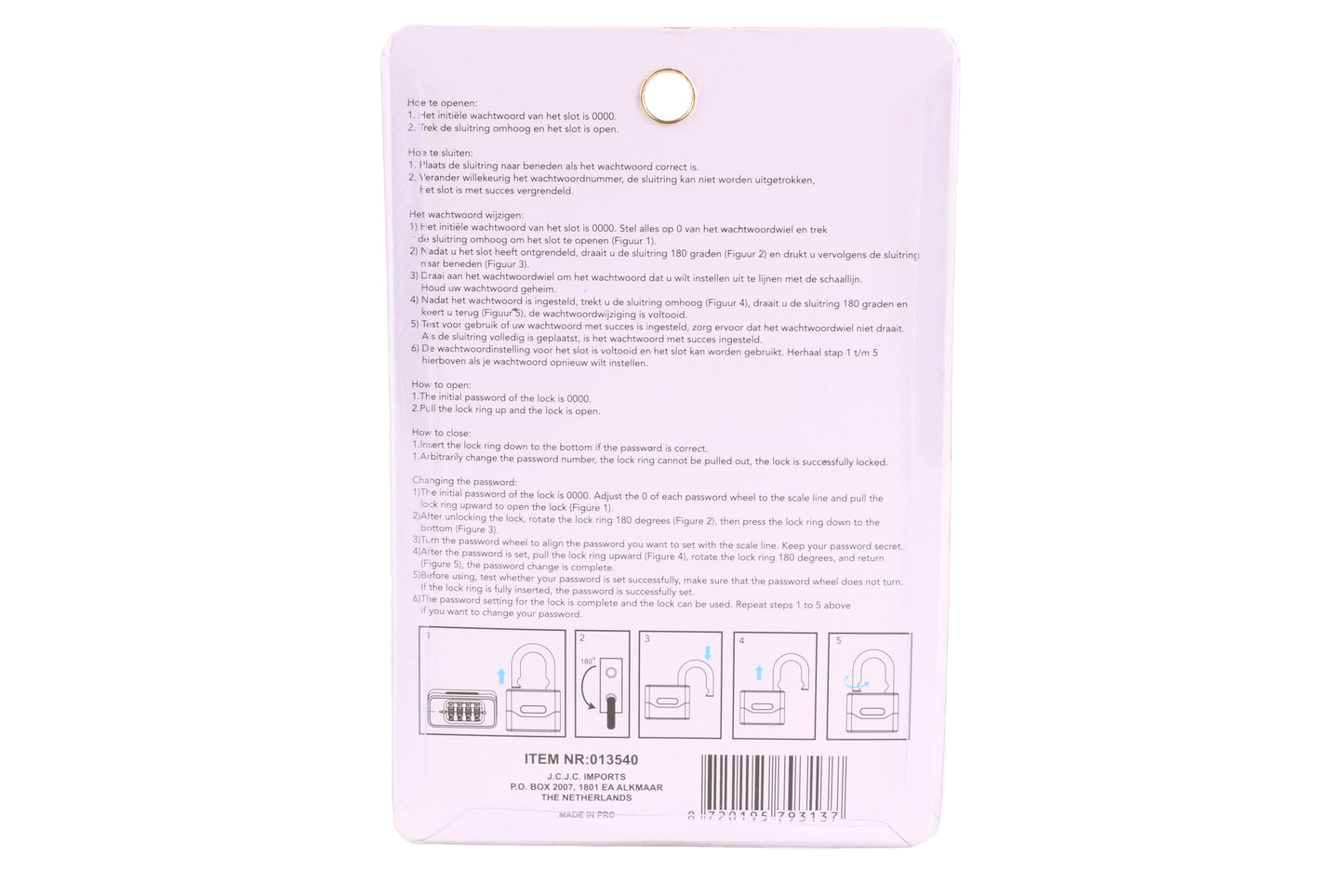 Zahlenschloss Vorhängeschloss Hangschloss Vorhangschloss Fahrradschloss