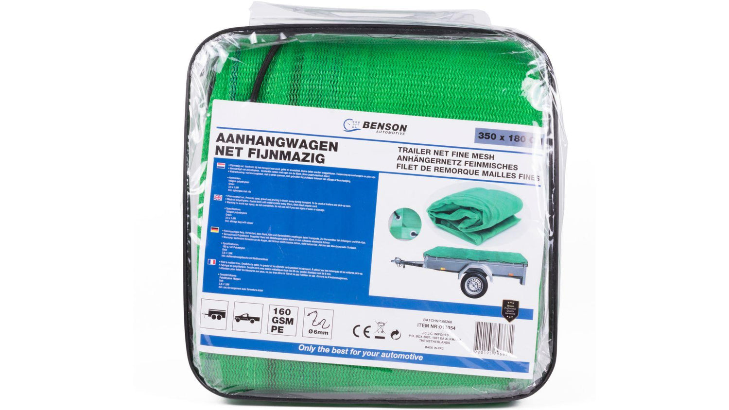 Anhängerzubehör: Große Auswahl an Anhängernetzen in verschiedenen Größen und Ausführungen für sichere Transporte.