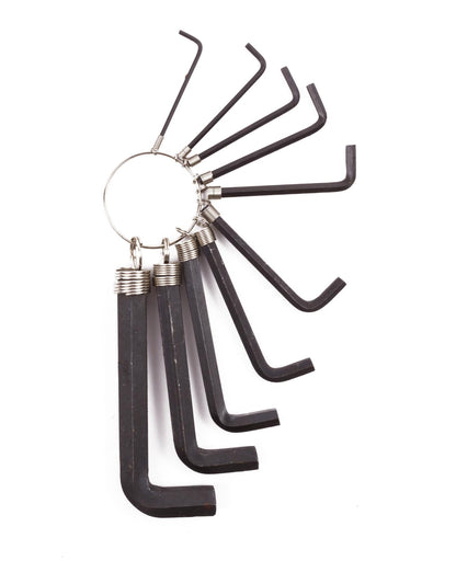 Sechskantschlüssel Set Sechskant Stift Innensechskantschlüssel 1 bis 10 mm 10St.