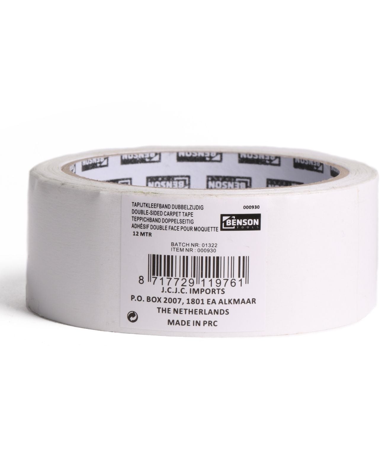 Teppichband Klebeband Verlegeband Bodenbelag doppelseitig 37 mm x 12 m