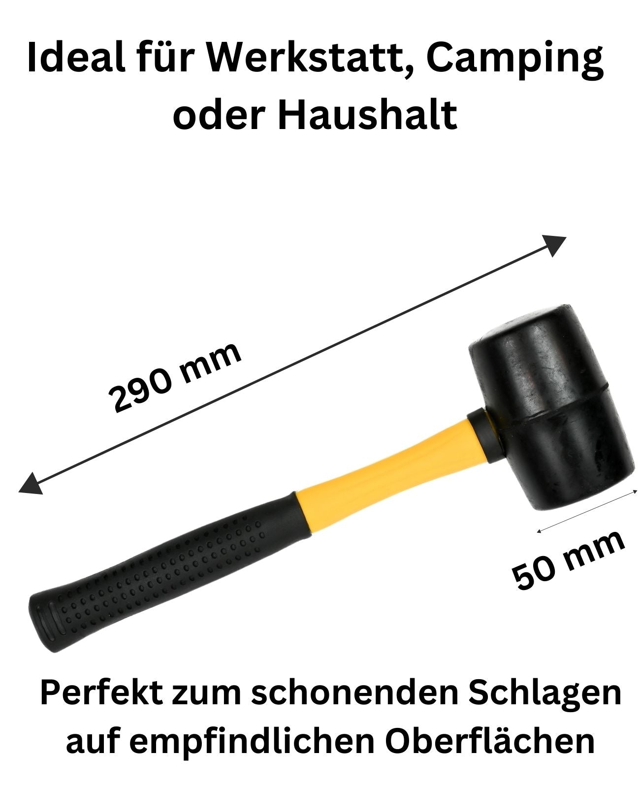 Gummihammer Hammer Schonhammer Kunststoffgriff Ausbeulhammer