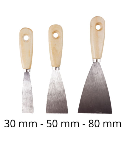 Tapetenspachtel Spachtel Spachteln Füllmesser Gips Spachtel Messerset 3 Teilig