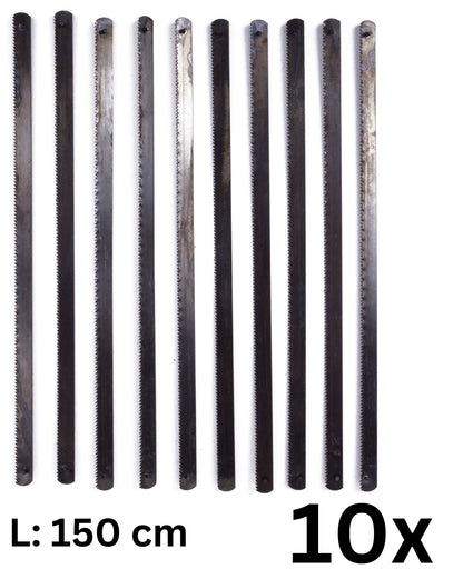 Sägeblätter Ersatzsägeblätter Sägeblatt für Mini Bügelsäge Ersatzblatt 150mm 10x