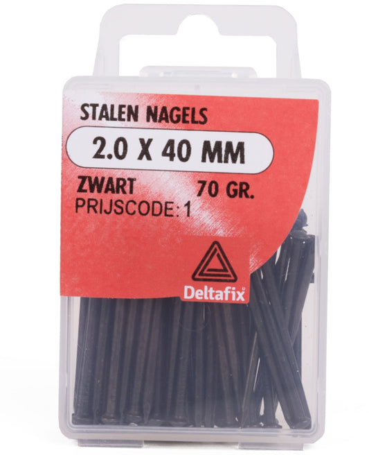 Drahtstifte Senkkopf Nägel Stahlnägel Senkkopfnägel blank  2 x 40 mm - 70g