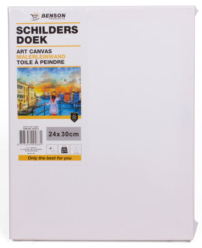 Leinwand auf Keilrahmen zum Bemalen Malen Leinwandkarton bespannt 24 x 30 cm