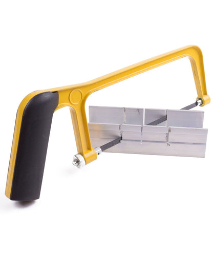 Eisensäge Metallsäge Bügelsäge mit Gehrungslade Sägeblatt Handsäge 150 mm