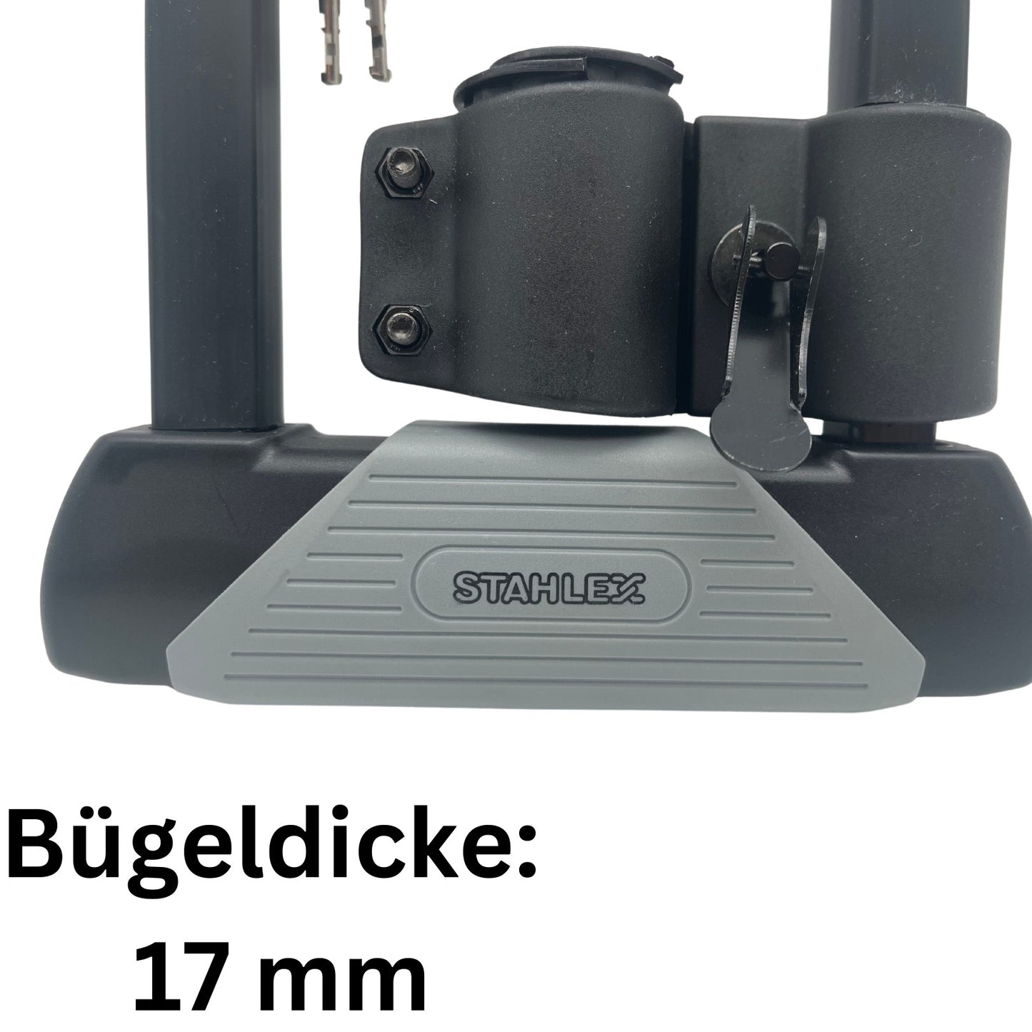 Bügelschloss Fahrradschloss Motorradschloss U-Form + Halterung
