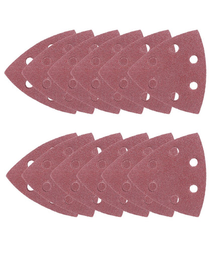 Schleifpapier 12tlg Schleifscheiben Schleifdreiecke Schleifblätte Deltaschleifer