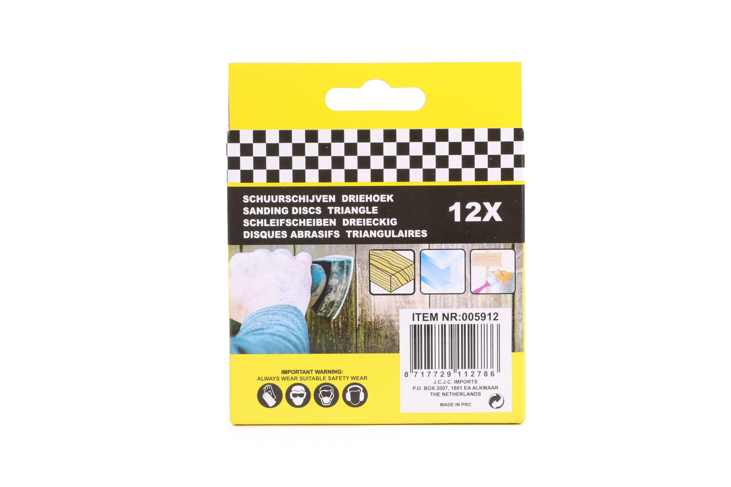 Schleifpapier 12tlg Schleifscheiben Schleifdreiecke Schleifblätte Deltaschleifer