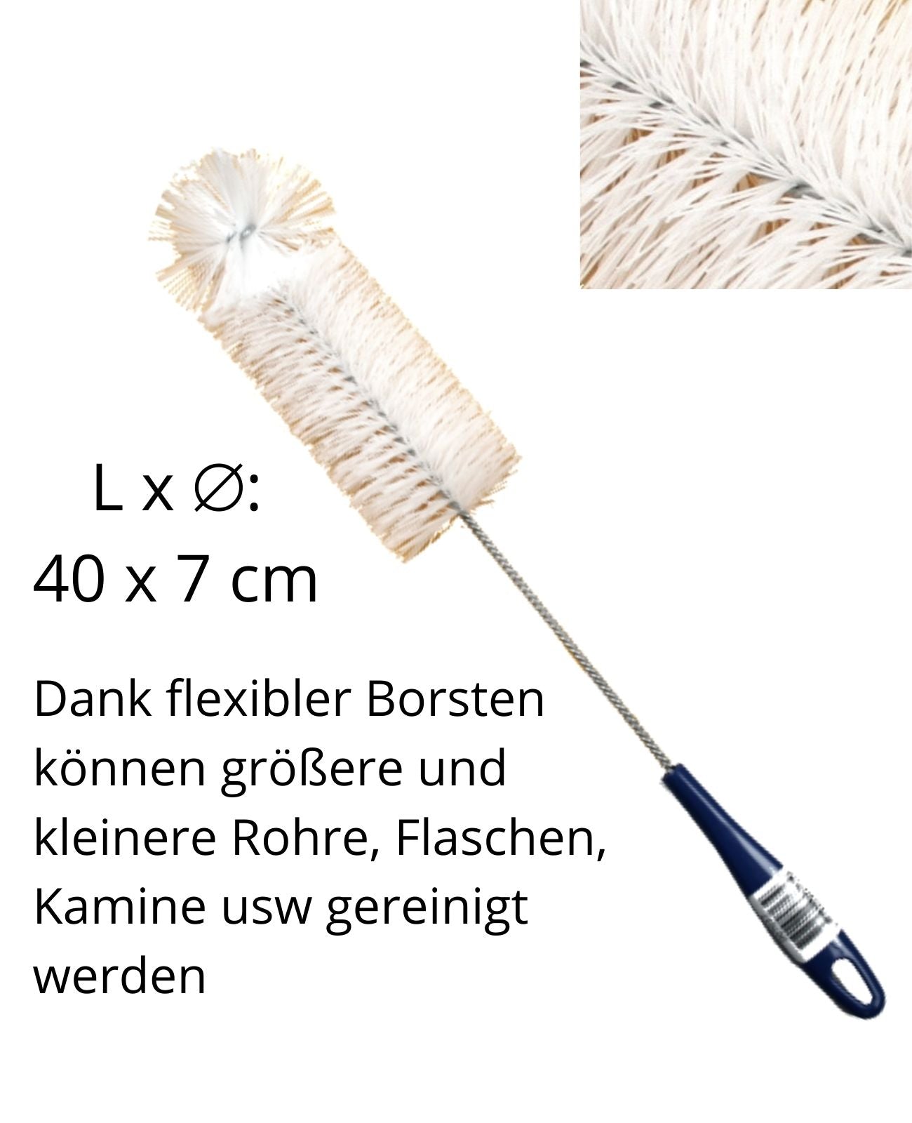 Rohrbürste Rundbürste Zylinderbürste Düsenbürste Drahtbürste Flaschenbürste