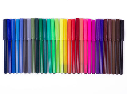 Filzstifte Fasermaler Farben Stifte Malstifte Filzmarker  Buntstifte  30 Stück