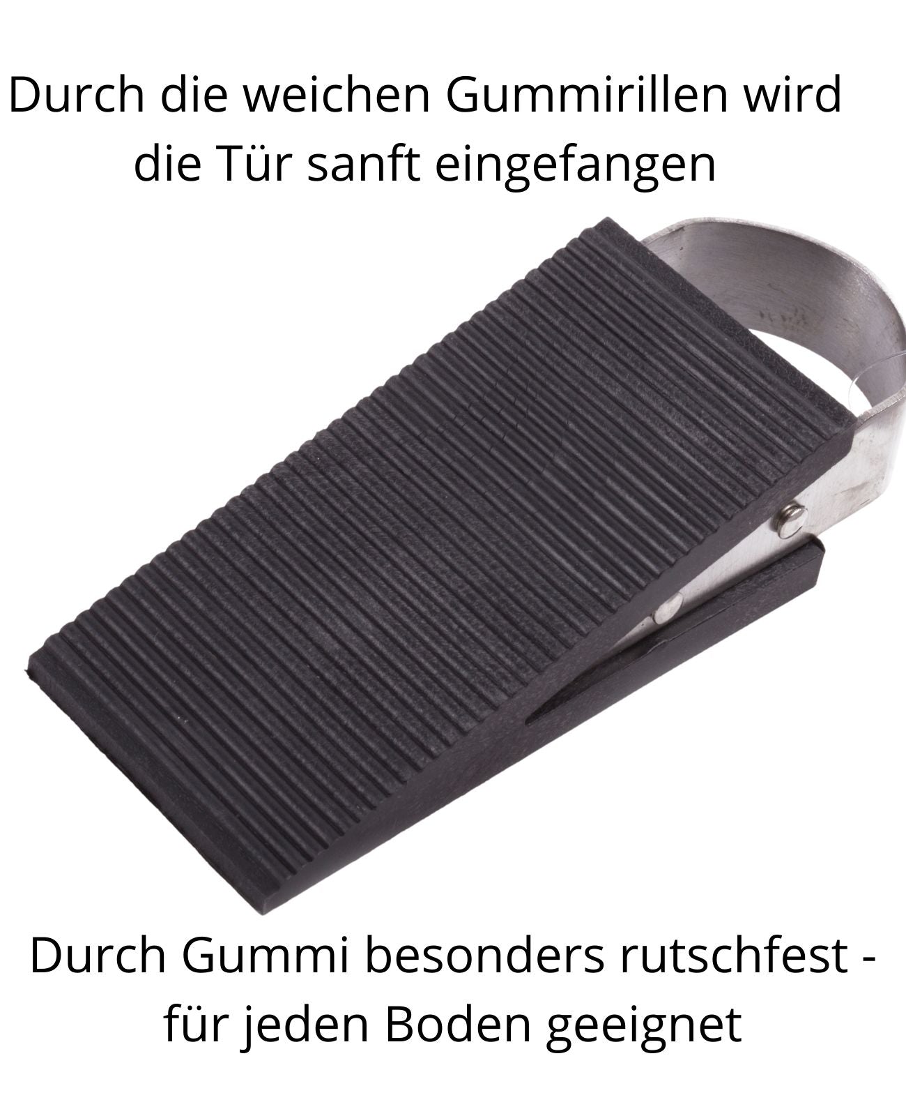 Rutschfester Türstopper Gummikeil Türkeil Fensterkeil Türschutz Türpuffer Gummi