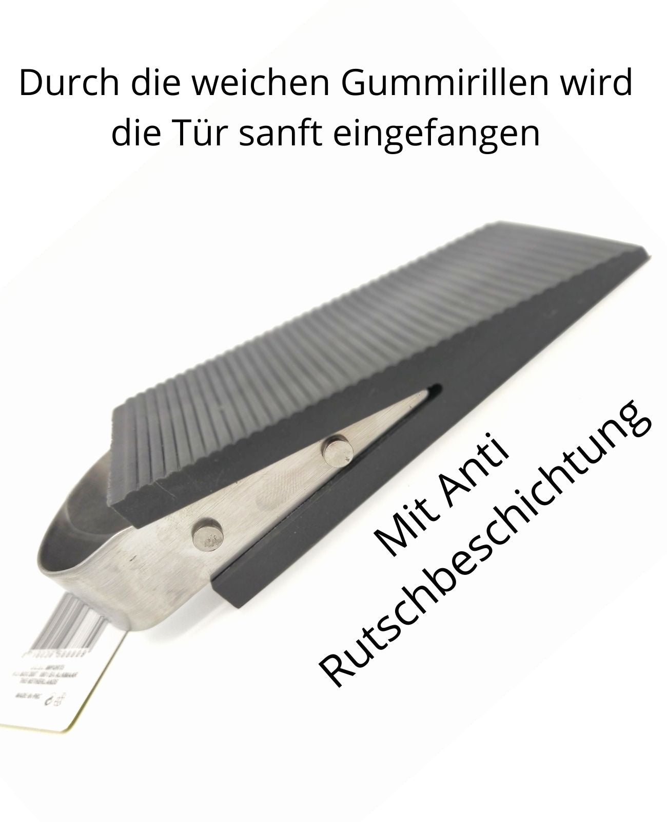 Rutschfester Türstopper Gummikeil Türkeil Fensterkeil Türschutz Türpuffer Gummi