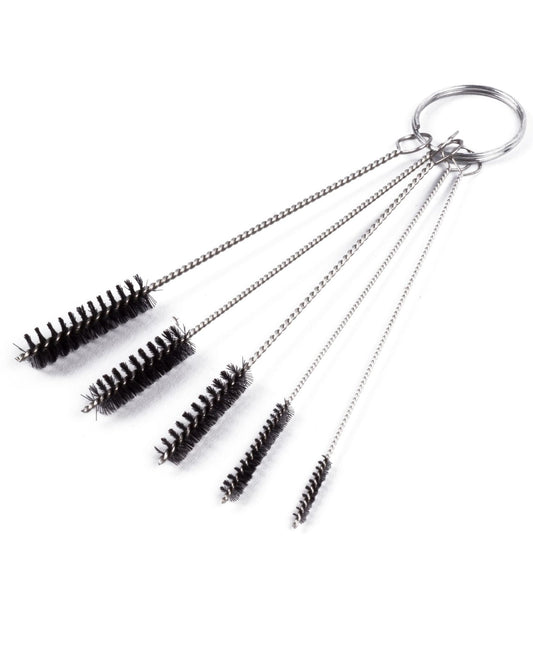 Pfeifenreiniger Düsenbürst Rohrbürste Rohrreiniger Rundbürste 2-7mm Nylon 5 tlg