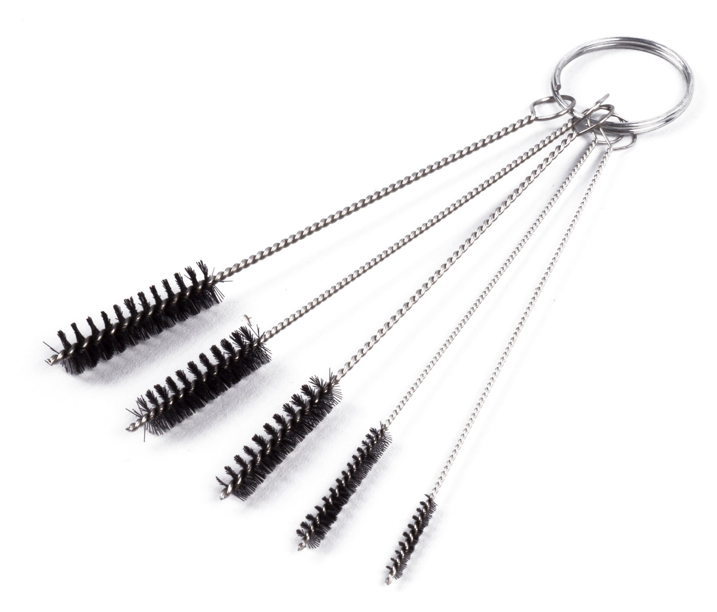 Pfeifenreiniger Düsenbürst Rohrbürste Rohrreiniger Rundbürste 2-7mm Nylon 5 tlg