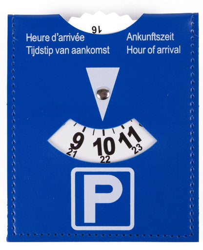 Parkscheibe Parkuhr Auto PKW KFZ Englisch Deutsch Französisch Niederländisch