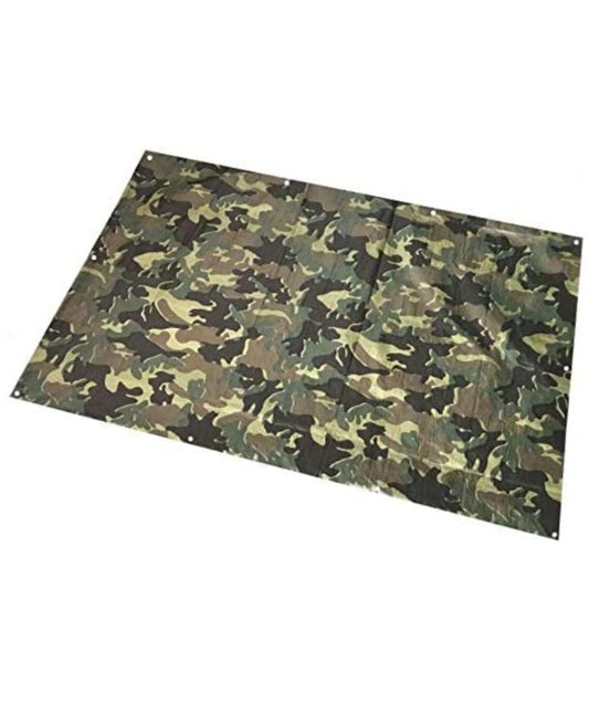 Abdeckplane Camouflage Gewebeplane Schutzplane Bootsplane Bodenplane 1,5x6m