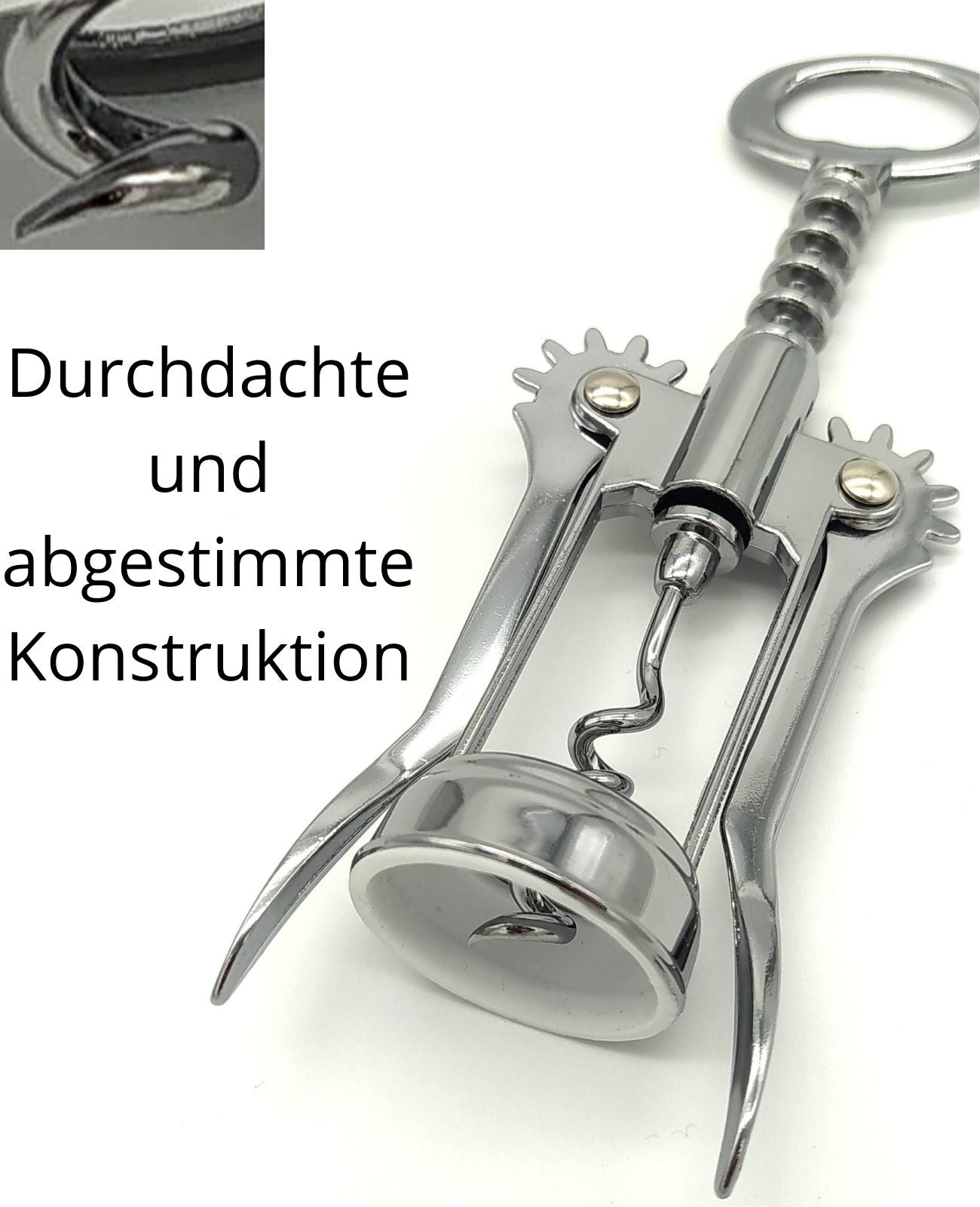 Korkenzieher Korkenheber Flaschenöffner Wein Sekt Flaschen Korken Öffner