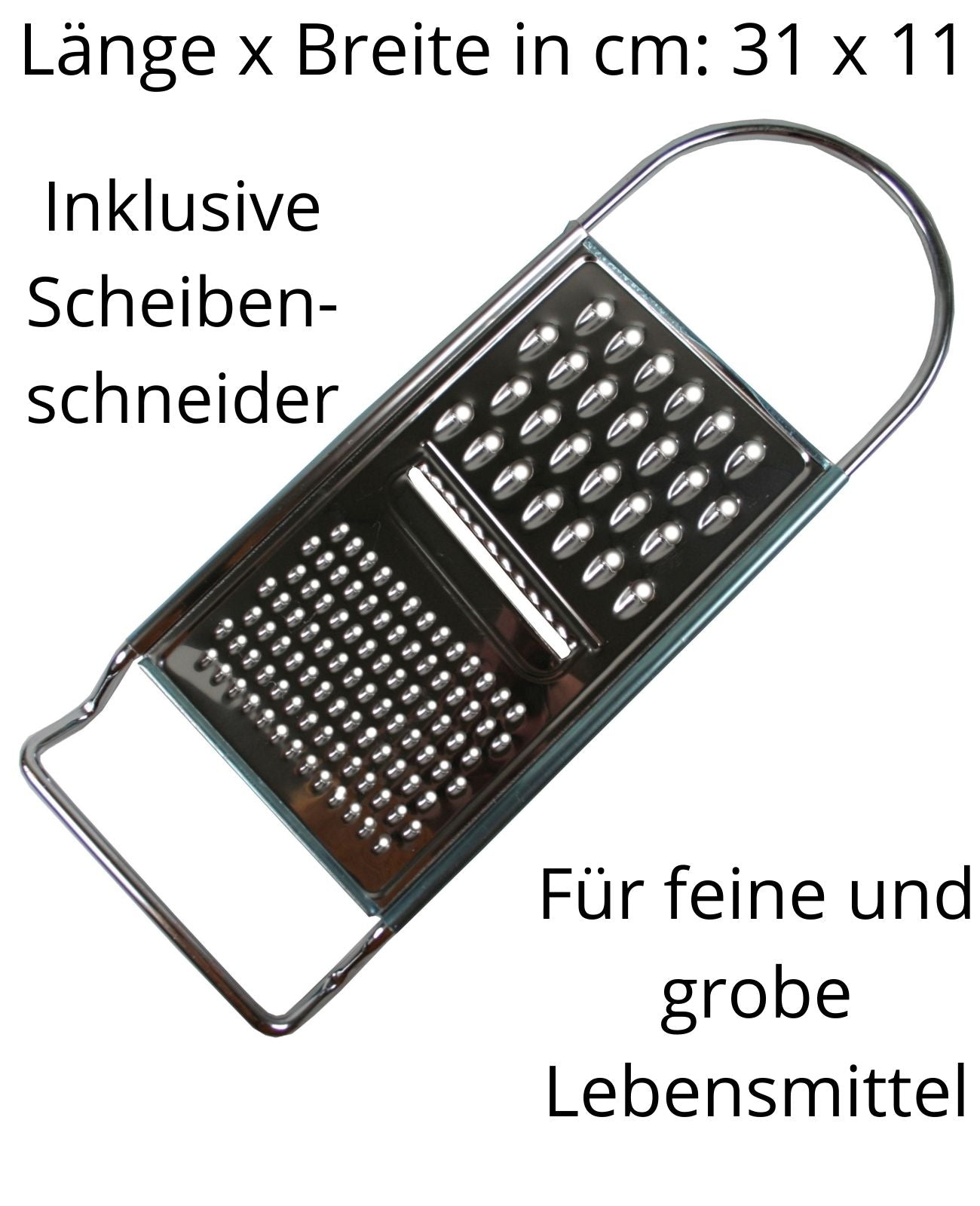 Küchenreibe Edelstahl Gemüseschneider Gemüsereibe Reibe Gemüsehobel Käsereibe