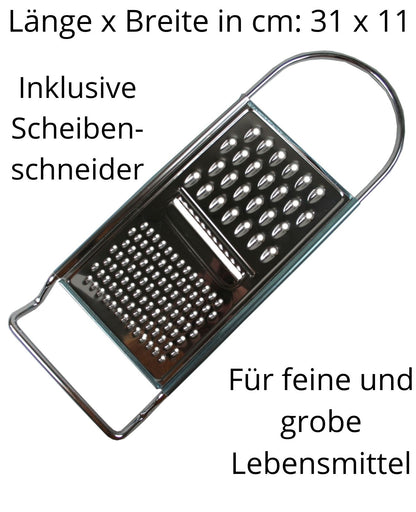 Küchenreibe Edelstahl Gemüseschneider Gemüsereibe Reibe Gemüsehobel Käsereibe