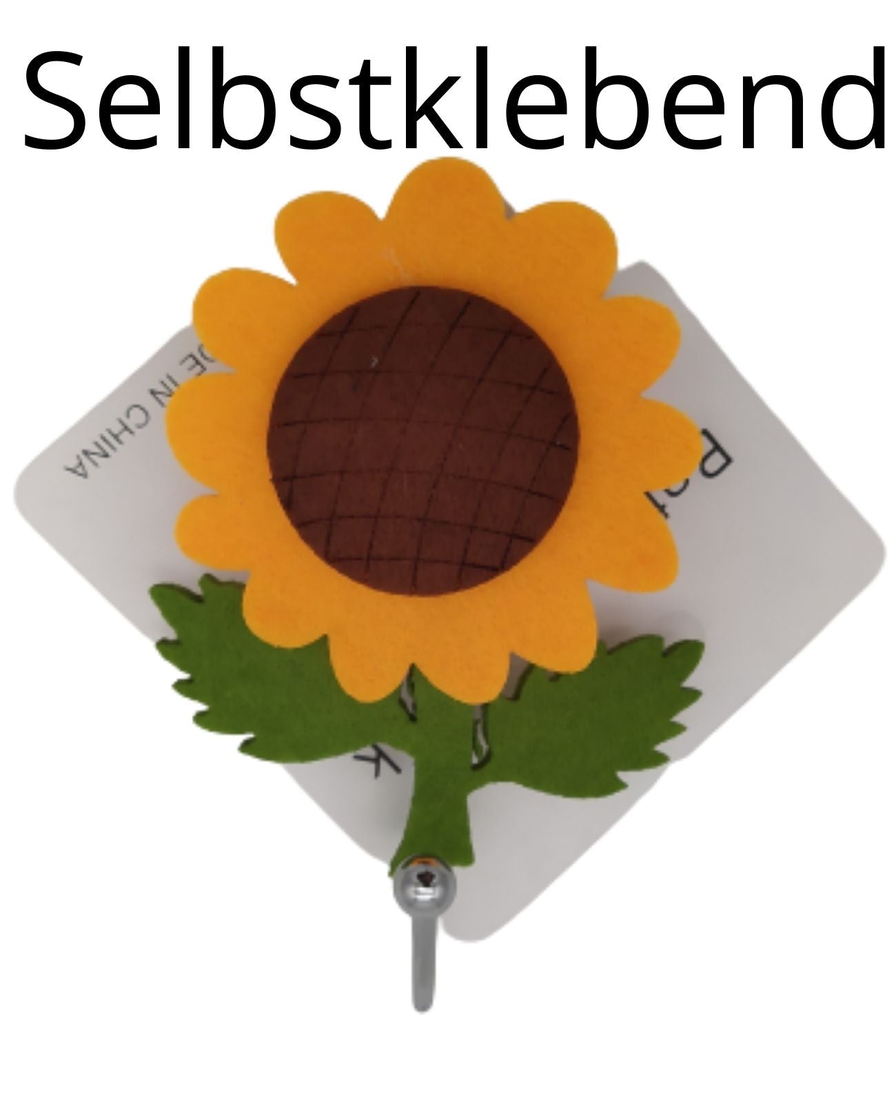 3x Handtuchhalter Türhaken Kleiderhaken Wand Tür Selbstklebend Haken Blumen