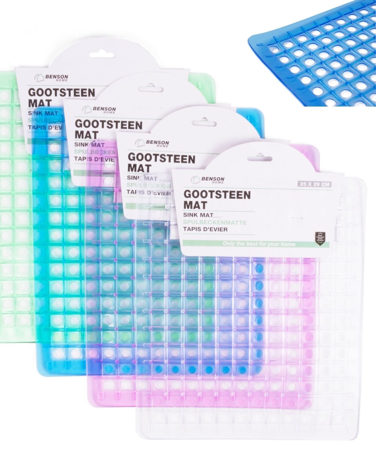 Spülbecken Einlage Matte Gummi Antirutsch Spülbeckenmatte Schutzmatte für Spüle