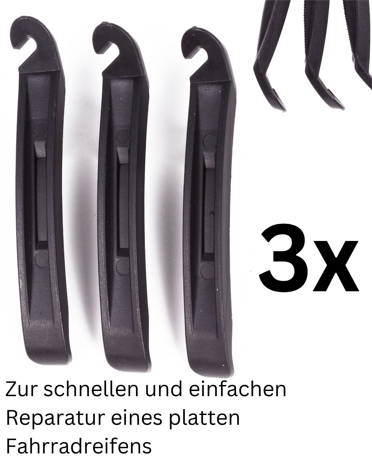 Reifenheber Fahrrad Montierhebel Werkzeug Set Reifenhebersatz 3x