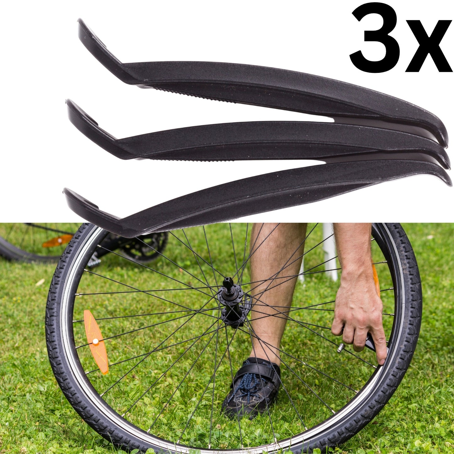 Reifenheber Fahrrad Montierhebel Werkzeug Set Reifenhebersatz 3x