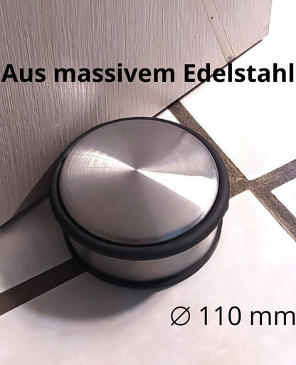 Türstopper Türkeil Boden Edelstahl Massiv Tür Feststeller Halter Puffer Stopper