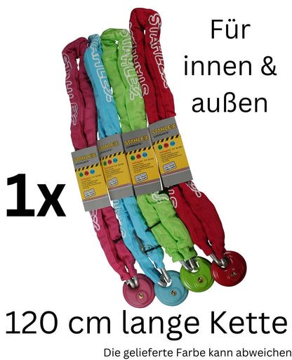 Fahrradschloss Motorradschloss Kettenschloss Panzerschloss 120cm