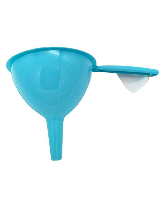 Küchen Trichter Einfüll mit Griff ⌀13cm H 14cm Allzweck Universal Hilfe blau