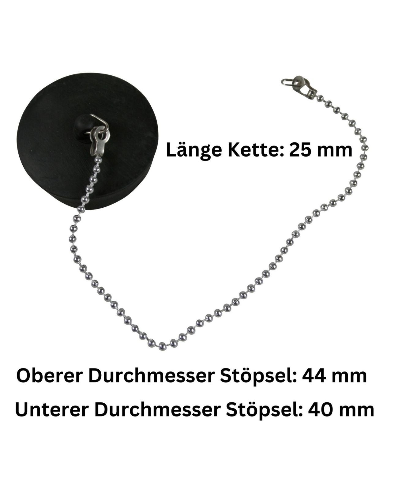 Abflussstopfen Abfluss Stöpsel  Bad Waschbecken Dusche Badewanne Küche