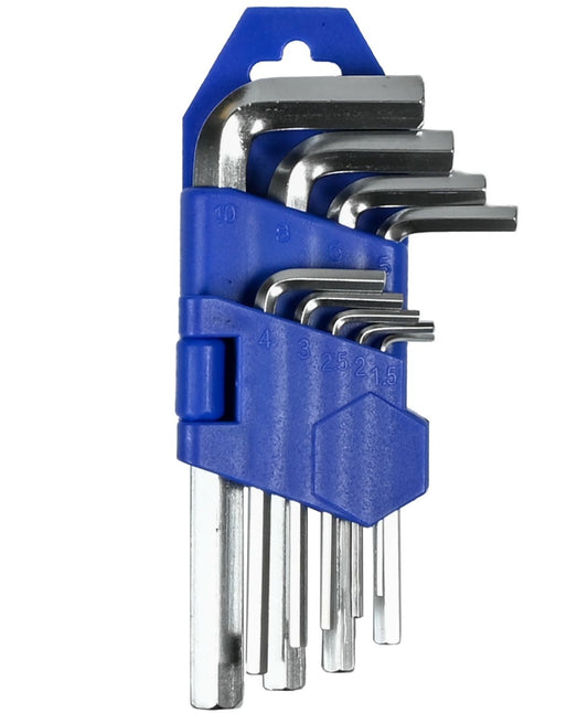 Innensechskant Innensechskantschlüssel Satz 1,5-10mm kurz 9-teilig