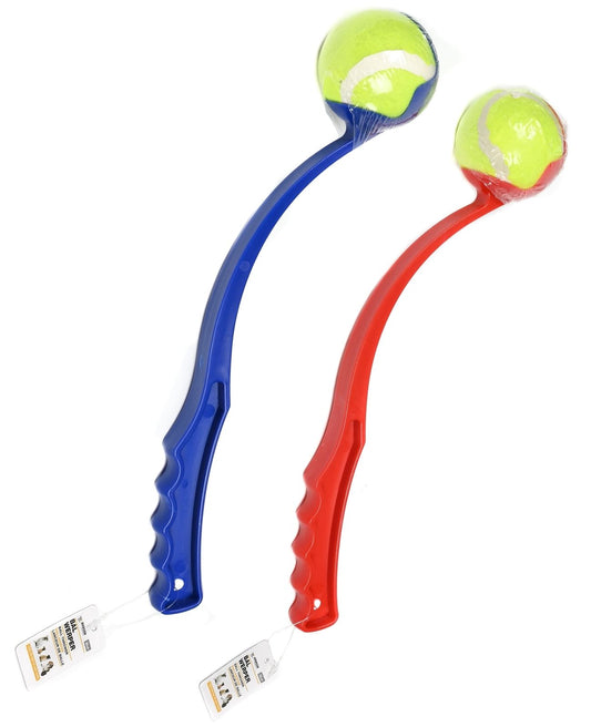 Ballschleuder Ballwerfer Hundespielzeug Ball Schleuder inklusive Ball Wurfarm