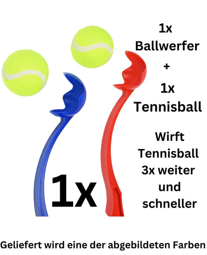 Ballschleuder Ballwerfer Hundespielzeug Ball Schleuder inklusive Ball Wurfarm