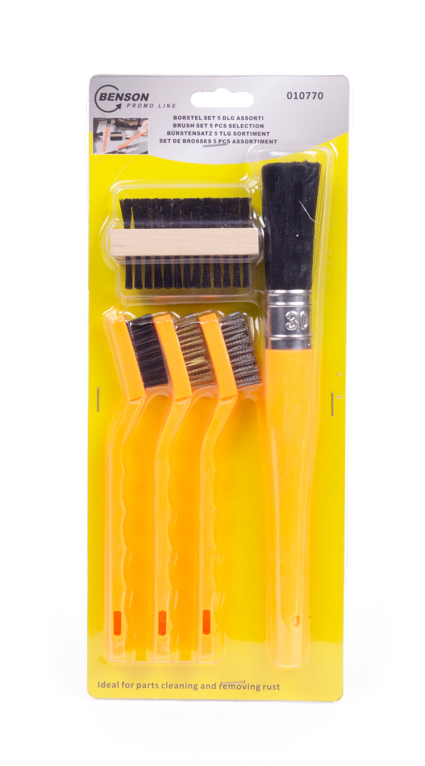 Bürstensatz Messing Stahl Nylon Bürste Handbürste Drahtbürsten Reinigungbürste