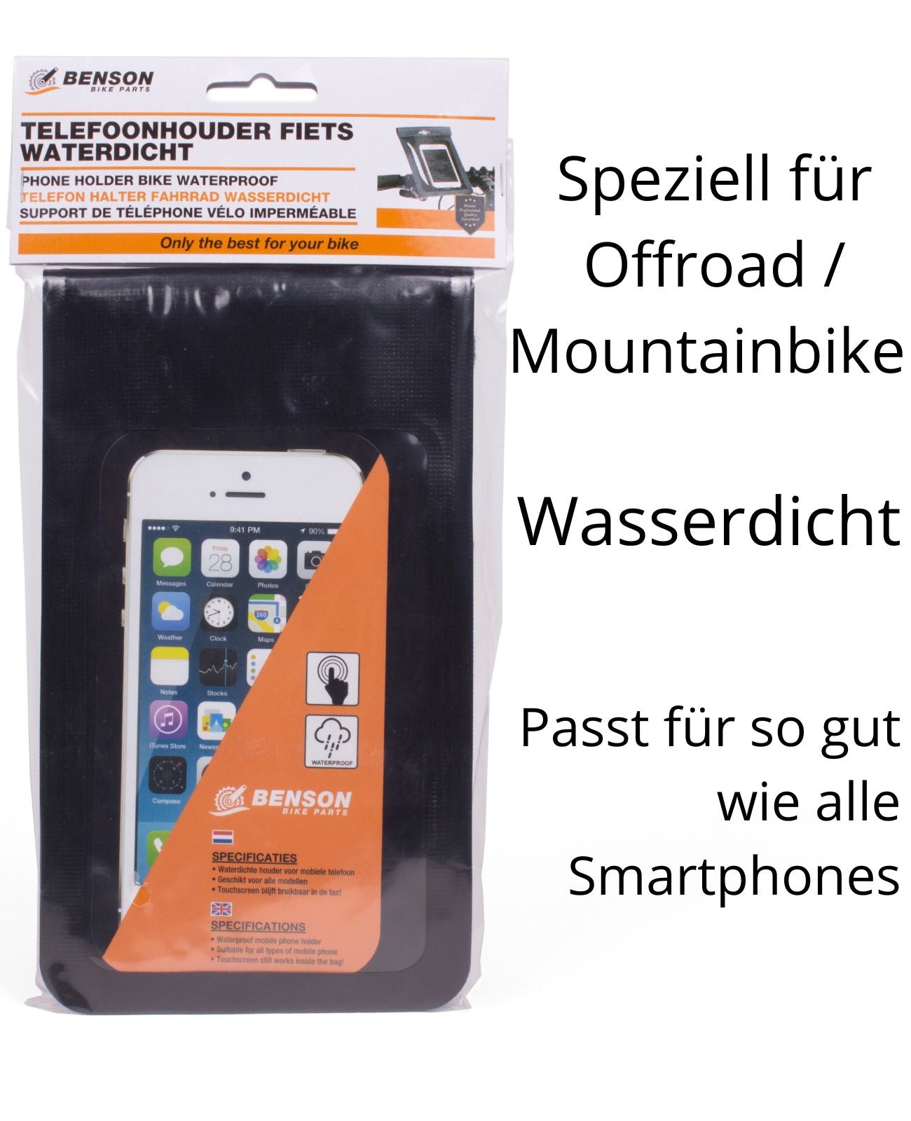 Schutzhülle Halterung Fahrradtasche Handy Smartphone Case Fahrrad wasserdicht