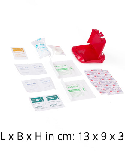 Erste Hilfe Set Mini Notfall-Set Reise Outdoor Verbände Pflaster Klebeverband