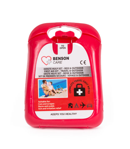 Erste Hilfe Set Mini Notfall-Set Reise Outdoor Verbände Pflaster Klebeverband