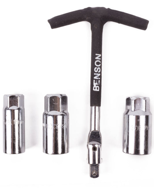 Zündkerzenschlüssel Zündkerze Steck Nuss Schlüssel 16mm 18mm 21 mm Satz