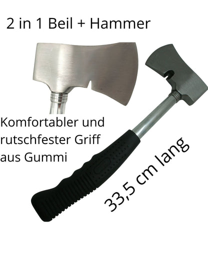 Axt Spaltaxt Beil Spaltbeil Spalthammer Multifunktions Holzaxt Spaltbeil