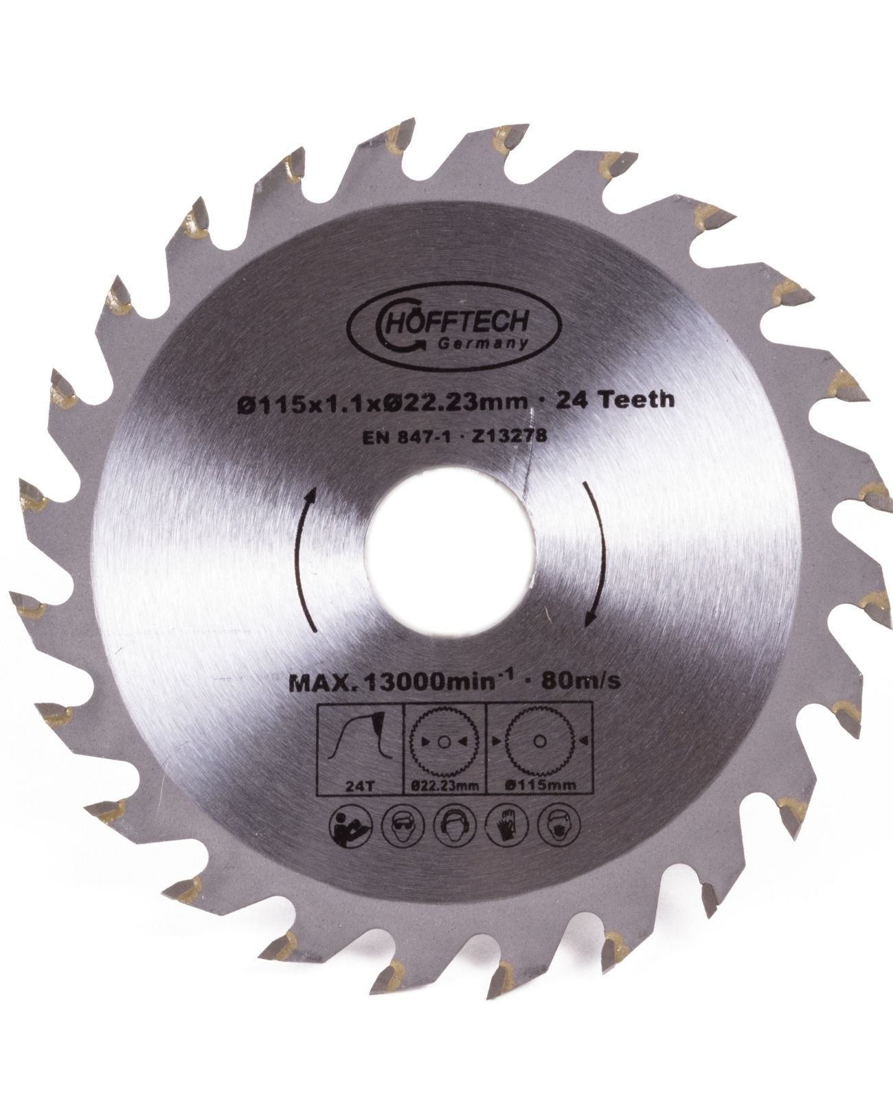 Mini Kreissägeblatt Sägeblatt Handkreissäge Tauch Säge Blatt Reduzierrung 115mm