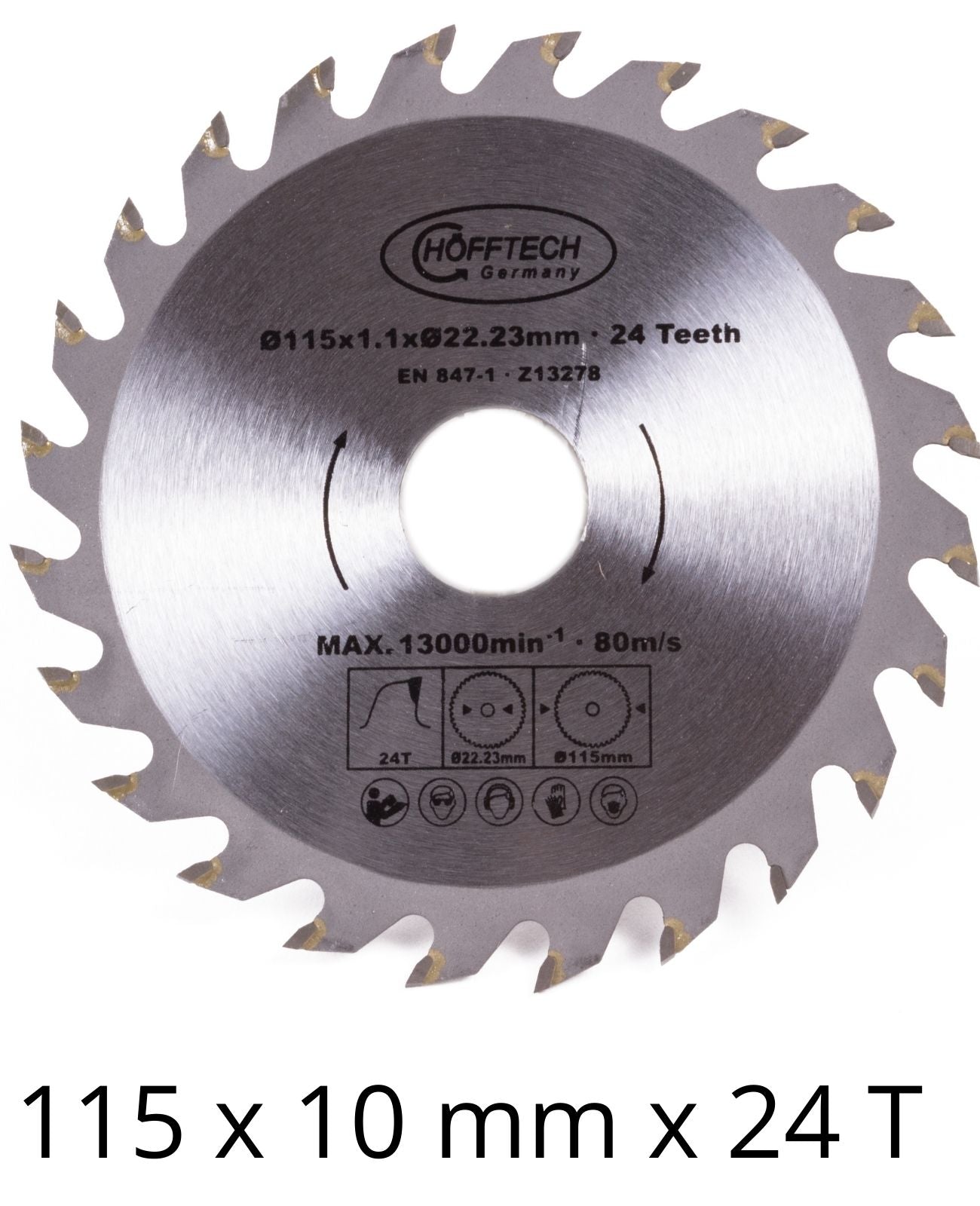 Mini Kreissägeblatt Sägeblatt Handkreissäge Tauch Säge Blatt Reduzierrung 115mm