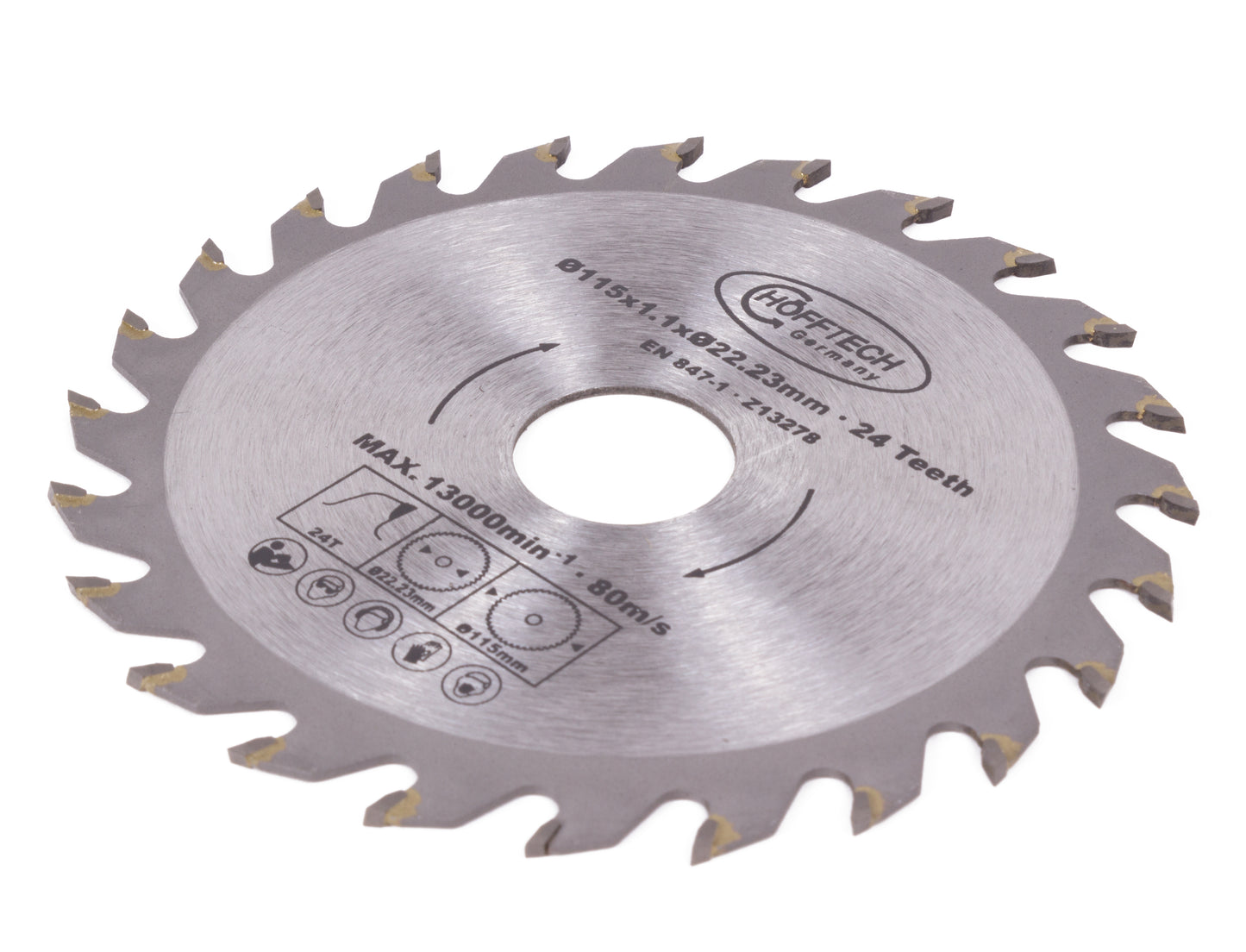 Mini Kreissägeblatt Sägeblatt Handkreissäge Tauch Säge Blatt Reduzierrung 115mm