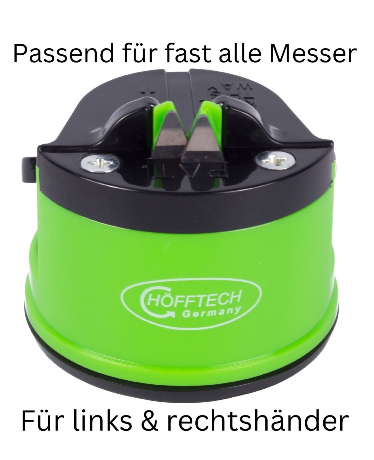 Messerschärfer Messerschleifer Schleifer Handschärfer Schleifstein mit Saugnapf