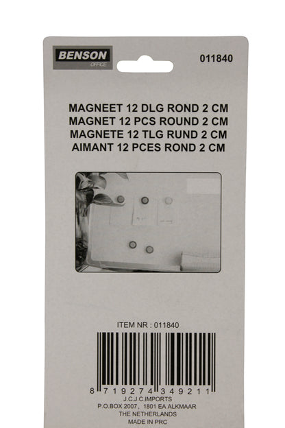 Pinnwandmagnete Magnet Haftmagnet für Kühlschrank Magnettafel Whiteboard 12x