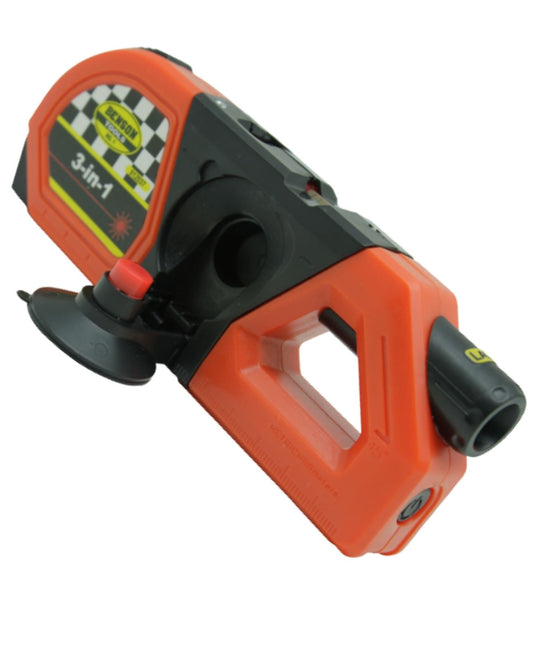 Maßband mit Laser 3-in-1 Wasserwaage Rollmaßband Bandmaß Zollstock Präzision