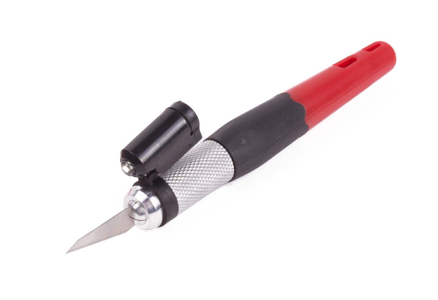 Präzisionsmesser Hobbymesser Modellbau Bastel Schnitz Messer 15tlg + Beleuchtung