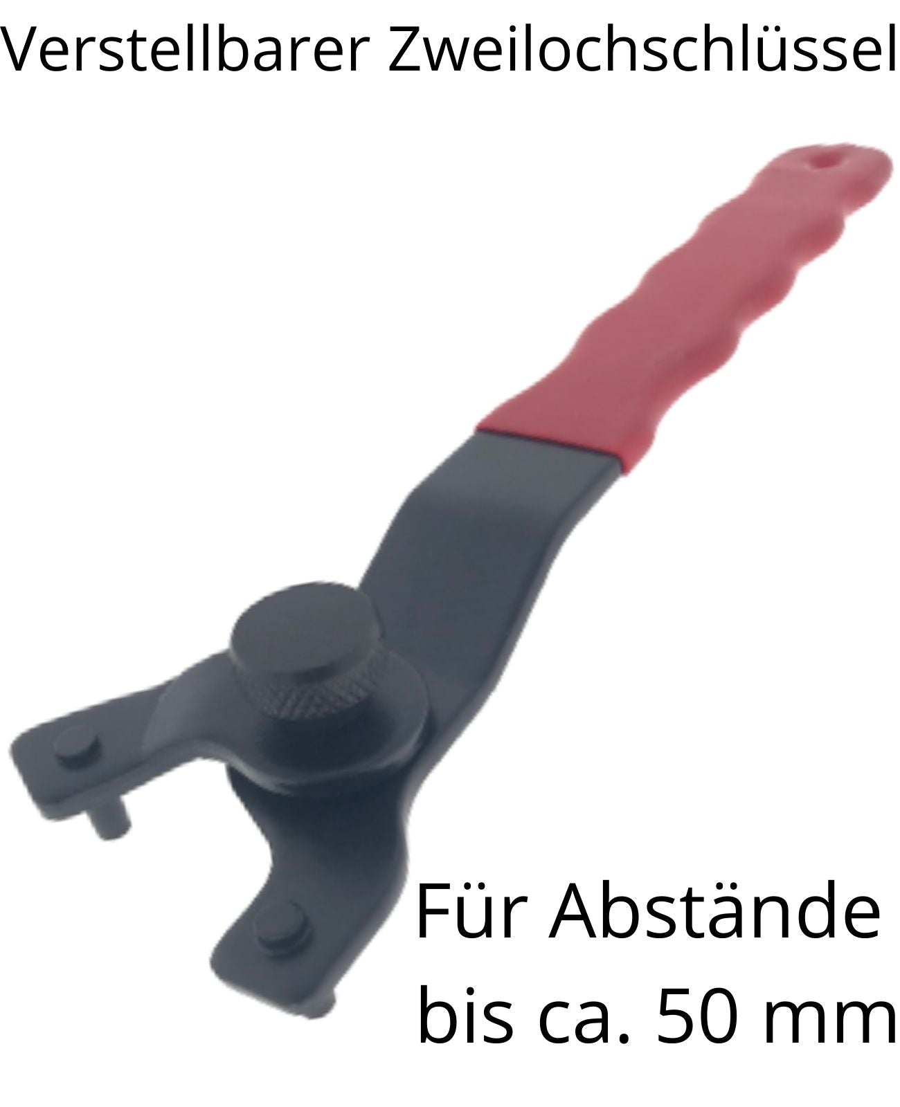 Zweilochschlüssel Stirnlochschlüssel Einstellbarer Winkelschleifer Flex Zweiloch